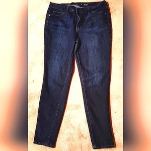 Simply Vera Wang Mid Rise Skinny Stretch Jeans size 10